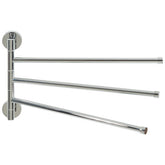 Triple Swing Towel Bar Chrome