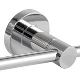 Double Roll Paper Holder - Wallmount Chrome