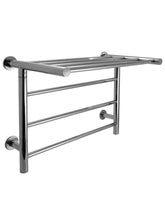 Towel Ladder - 3 Bar with Shelf - Polished Stainless