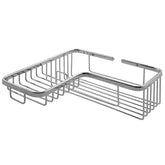 Single Soap and Bottle Wire Basket - Chrome