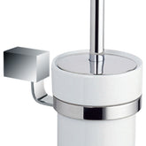Square Wall Bracket for Toilet Brush Holder - Chrome