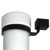 Square Wall Bracket for Toilet Brush Holder - Matte Black