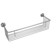 Rectangular Wire Bottle Basket - Polished Stainless