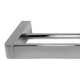 Eaton Extended Double Towel Bar - Chrome