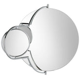 Heather Round Mirror with Hinged 3x Magnification Mirror