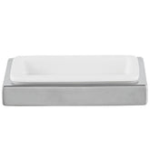 Jazz Soap Dish and Holder Chrome