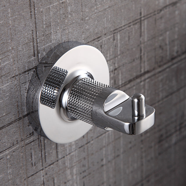 Draft Robe Hook - Chrome